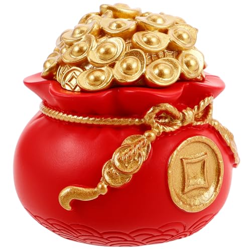 EXQUIMEUBLE Kreative Feng Shui Geldbeutel Figurine Aus Harz Tischdekoration Für Neujahr Und Feste Für Zuhause Und Büro Pflegeleicht Und Charmant EXQUIMEUBLE Kreative Feng Shui Geldbeutel Figurine Aus Harz Tischdekoration Für Neujahr Und Feste Für Zuhause Und Büro Pflegeleicht Und Charmant von EXQUIMEUBLE