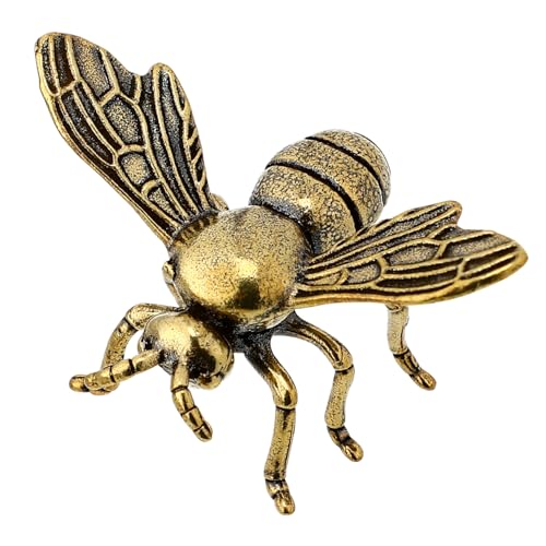 EXQUIMEUBLE Messing Bienenfigur Exquisites Kleines Bienendekor aus Hochwertigem Messing Robuste Tischdeko für Zuhause und Büro Handgefertigtes mit Feinen Details EXQUIMEUBLE Messing Bienenfigur Exquisites Kleines Bienendekor aus Hochwertigem Messing Robuste Tischdeko für Zuhause und Büro Handgefertigtes mit Feinen Details von EXQUIMEUBLE