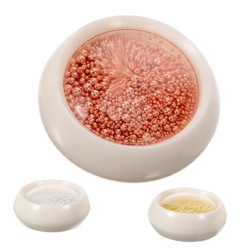EXQUIMEUBLE Schachteln Metallperlen für Nagelkunst Roségold DIY Nageldekor Maniküre Accessoires für Nageldesigns EXQUIMEUBLE Schachteln Metallperlen für Nagelkunst Roségold DIY Nageldekor Maniküre Accessoires für Nageldesigns von EXQUIMEUBLE
