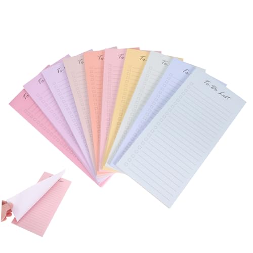 EXQUIMEUBLE Teiliges To Do Notizblock Bunte Haftnotizen Tragbare Reminder Notepads für Terminplanung Aufgabenlisten Schule und Büro Organisationszubehör Niedliche Schreibwaren EXQUIMEUBLE Teiliges To Do Notizblock Bunte Haftnotizen Tragbare Reminder Notepads für Terminplanung Aufgabenlisten Schule und Büro Organisationszubehör Niedliche Schreibwaren von EXQUIMEUBLE
