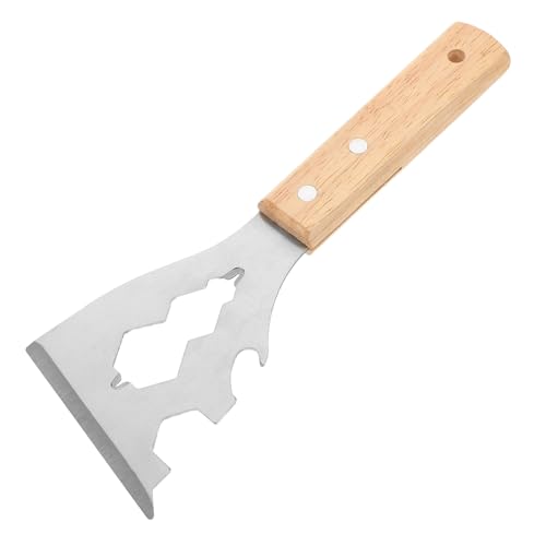 EXQUIMEUBLE Vielseitiges Schaberwerkzeug, Multifunktionaler Reinigungsschaber, Praktischer Und Praktischer Klebstoffentferner, Ergonomisch Geformte Schaufel Für Den Heimgebrauch von EXQUIMEUBLE