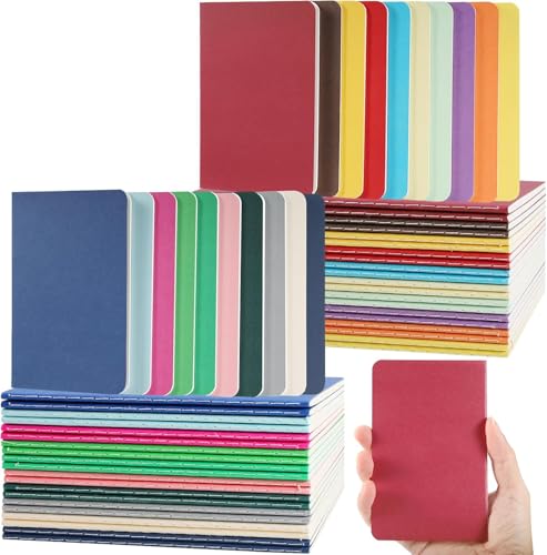EXTRAPINS 60 Stück Klein Notizbuch,Klein Liniert Notizbücher,Klein Notizblock,Notizbuch Journal Tagebuch,Notizblöcke Schulhefte für Büro, Schule & Reisen,8.5 x 14cm, 20 Farben EXTRAPINS 60 Stück Klein Notizbuch,Klein Liniert Notizbücher,Klein Notizblock,Notizbuch Journal Tagebuch,Notizblöcke Schulhefte für Büro, Schule & Reisen,8.5 x 14cm, 20 Farben von EXTRAPINS