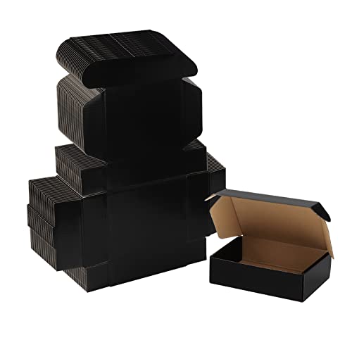 EXYGLO Versandkartons, 17,8 x 12,7 x 5,1 cm, Schwarz, 25 Stück, 178 x 127 x 51 mm, kleine Versandkartons, Versandtaschen für den Versand, kleine Unternehmen EXYGLO Versandkartons, 17,8 x 12,7 x 5,1 cm, Schwarz, 25 Stück, 178 x 127 x 51 mm, kleine Versandkartons, Versandtaschen für den Versand, kleine Unternehmen von EXYGLO
