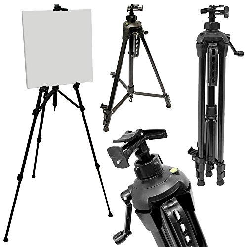 EYEPOWER 58-160cm Feld Staffelei Aluminium Präsentationsständer Tischstaffelei Whiteboard Ständer Leinwand Malstaffelei EYEPOWER 58-160cm Feld Staffelei Aluminium Präsentationsständer Tischstaffelei Whiteboard Ständer Leinwand Malstaffelei von EYEPOWER