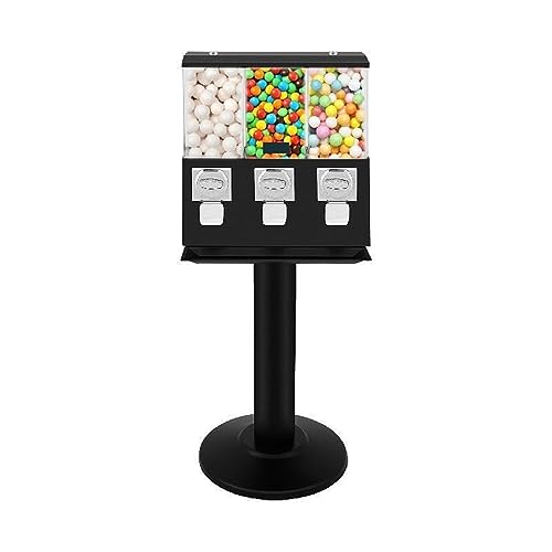 2024 New Triple Candy Gumball Automatenspender mit Schlüsseln, Outdoor-Vergnügungspark, Gaming-Shop, Verkauf von Hüpfball-Kapselspielzeug(Color:Set1) von EYESLA