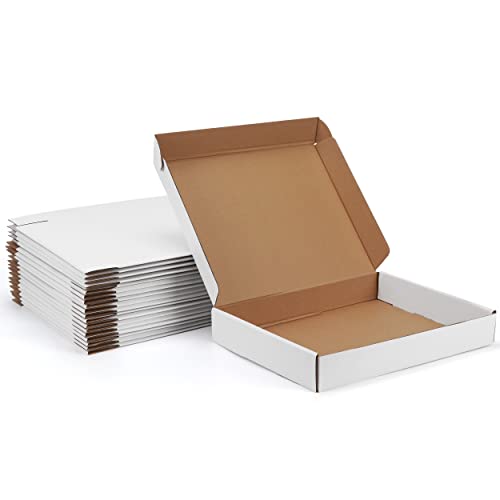 EYMPEU Versandkartons, 33 x 25 cm, weiß, 20 Stück, Wellpappe, Verpackung, Kleinunternehmen, Literatur, Versandtaschen EYMPEU Versandkartons, 33 x 25 cm, weiß, 20 Stück, Wellpappe, Verpackung, Kleinunternehmen, Literatur, Versandtaschen von EYMPEU