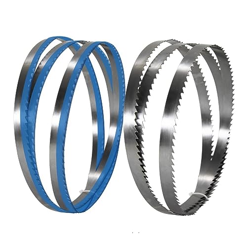 Bandsägeblätter 2 Stück Bandsägeblätter, 1650 mm Länge, 15 Breite, 0,65 Dicke, 6 TPI for Schneiden von gefrorenem Fleisch und Knochen Bandsägeblätter 2 Stück Bandsägeblätter, 1650 mm Länge, 15 Breite, 0,65 Dicke, 6 TPI for Schneiden von gefrorenem Fleisch und Knochen von EYRMQWJPC
