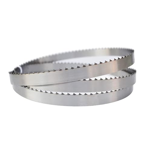 Bandsägeblätter 3er-Packung Fleischbandsägeblätter aus Edelstahl, 16 mm x 0,5, mehrere Längen(2020x16mm) von EYRMQWJPC