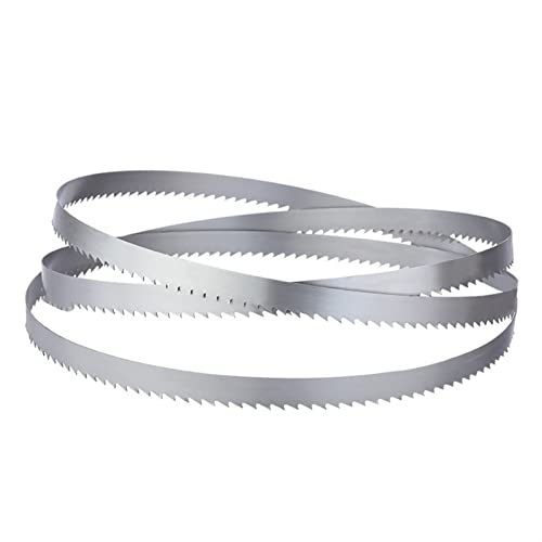 Bandsägeblätter 5 Stück Bandsägeblätter 4 TPI for Fleisch, Knochen, gefrorenen Fisch, 1650/1950 mm Länge, 16 x 0,56 mm(1950 * 16 * 0.56mm*4T) von EYRMQWJPC