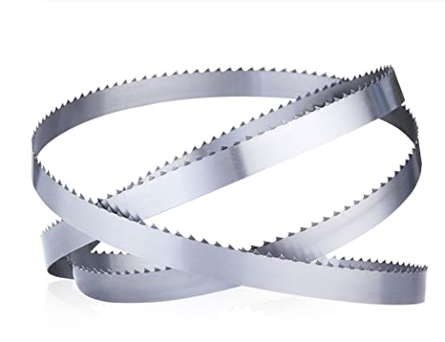 Bandsägeblätter Bandsägeblätter for Fleisch und weiche Knochen, 16 x 0,56 4 tpi, mehrere Längen, 1000–3000 mm(1950mm) von EYRMQWJPC