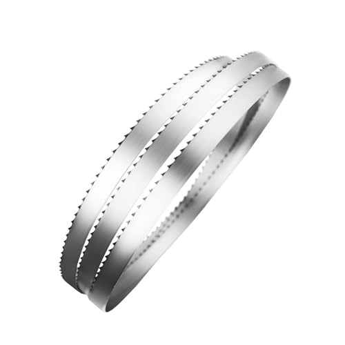 Bandsägeblätter Bandsägeblätter for Schneiden von Knochen, gefrorenem Fisch und Fleisch, Länge 1200–2600 mm, Breite 16 oder 19(16x0.56mmx4tpi,Length 1400mm) von EYRMQWJPC