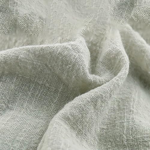 EYRMQWJPC Gaze-Baumwoll-Tischserviette,. 24 stücke 32x32cm Weiß Gaze Baumwolle Serviette Reusable Tee Handtuch Hochzeit Party(Beige Grey) von EYRMQWJPC