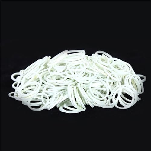 EYRMQWJPC Gummibänder. 100 Stück weiße Büro-Gummiringe, Gummibänder 16 x 1,4 mm, Starke elastische Bänder, Schreibwarenhalter, Bandschlaufe, Bürobedarf EYRMQWJPC Gummibänder. 100 Stück weiße Büro-Gummiringe, Gummibänder 16 x 1,4 mm, Starke elastische Bänder, Schreibwarenhalter, Bandschlaufe, Bürobedarf von EYRMQWJPC