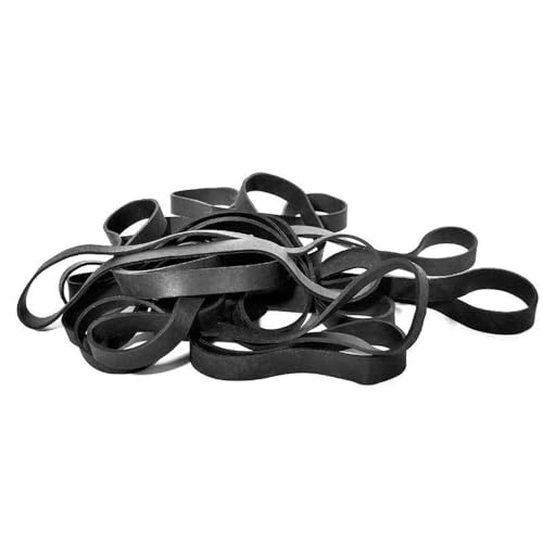 EYRMQWJPC Gummibänder. Große Schwarze Gummibänder, starker Gummiring, dehnbares, Robustes Gummiband 40 mm, Büro- und Heimverpackungszubehör EYRMQWJPC Gummibänder. Große Schwarze Gummibänder, starker Gummiring, dehnbares, Robustes Gummiband 40 mm, Büro- und Heimverpackungszubehör von EYRMQWJPC