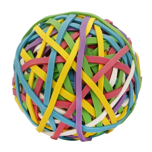 EYRMQWJPC Gummibänder. Hochelastischer Farbiger Gummibandball, Durchmesser 60 mm, 170 Stück Gummibänder, Bunte Gummibälle, runder Gummibandball EYRMQWJPC Gummibänder. Hochelastischer Farbiger Gummibandball, Durchmesser 60 mm, 170 Stück Gummibänder, Bunte Gummibälle, runder Gummibandball von EYRMQWJPC
