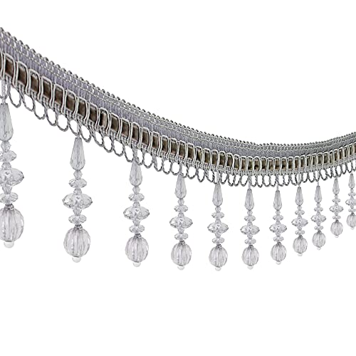 EYRMQWJPC Quastenbesatz 6yards Perlen Fringe Trimmen Vorhang Perlen Quaste Hängen Kürbis Perlen Vorhang EYRMQWJPC Quastenbesatz 6yards Perlen Fringe Trimmen Vorhang Perlen Quaste Hängen Kürbis Perlen Vorhang von EYRMQWJPC