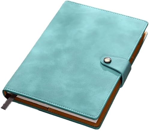 EYRMQWJPC Reise-Notizblock A5 Retro Soft Pu Leder Ring Schnalle Notizblock for Studenten Arbeiter Business(A) von EYRMQWJPC