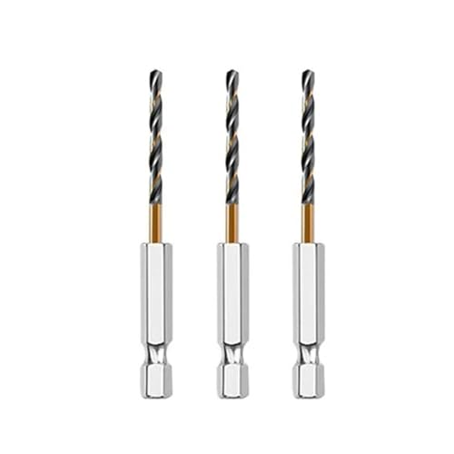 HSS-Gewindebohrer, 3/7/13 Stück Sechskantschaft-Kobalt-Spiralbohrer(3pcs 2.0mm) von EYRMQWJPC