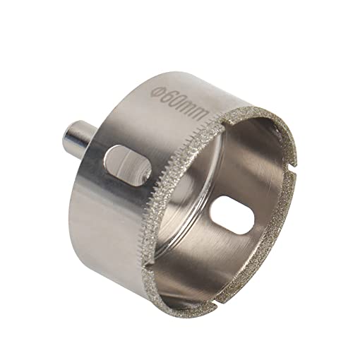 Keramikfliesenbohrer, 3-200mm 1Pc Rundschaft Diamantbohrkrone Kernbohrer Mauerwerkzeuge Marmor Fliesenöffner (33mm) von EYRMQWJPC