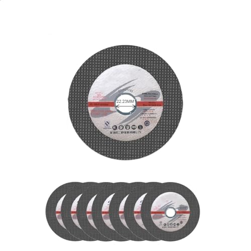 Kreisförmiges Präzisionsschneidewerkzeug 105 mm 125 mm 150 mm Harz 16 mm Bohrung Trennscheibe Winkelschleifer Scheibe Scheibe Faserverstärkt 105 x 1,2 x 16 mm-10 Stück-H(125x1.2x22.23mm 8pcs) von EYRMQWJPC