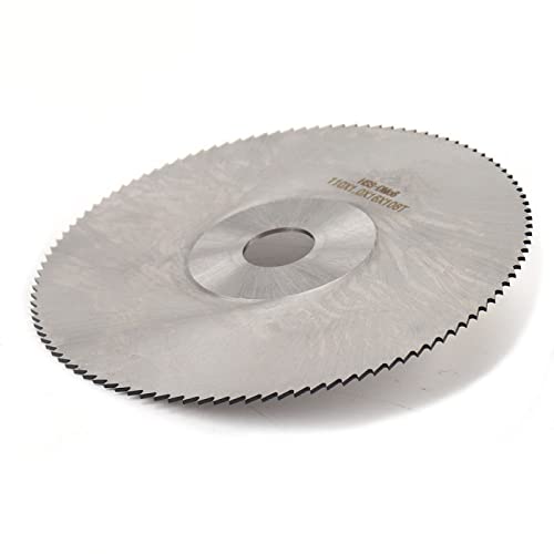 Kreisförmiges Präzisionsschneidewerkzeug 110mm HSS Sägeblatt Rund Metall Trennscheiben Bohrer Power Werkzeuge Zubehör 108T110x20mm(110x16mm) von EYRMQWJPC