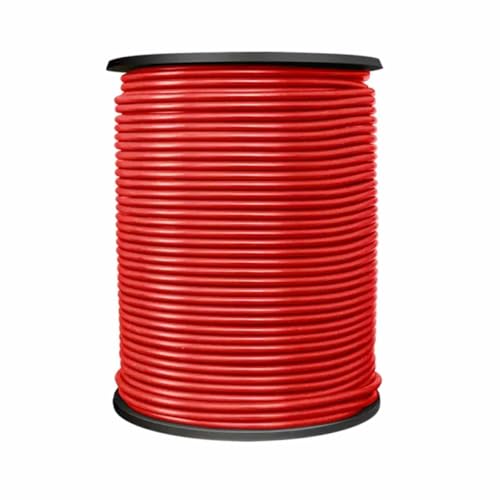 Kunststoff-Schweißdrähte Kunststoff-Schweißdraht, Kunststoff-Schweißstäbe, Schweißstäbe, Durchmesser 4 mm, Länge 100 m, rot(Red) von EYRMQWJPC