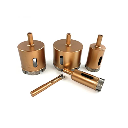 Porzellan-Keramik-Bohrer, 1 Diamantbohrer für Marmoröffner von 6 bis 100 mm, Hohlbohrer für Stein, Granit, Ziegel, Fliesen, Keramik, Beton, Sägebohrer (75 mm) von EYRMQWJPC