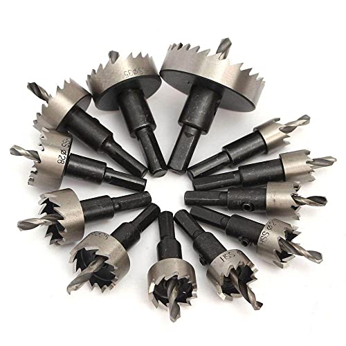 Porzellan Keramik Fliesen Bohrer, 1 Stück M35 12mm-65mm Hartmetall HSS Lochsäge-Set Bohrer für Metalllegierung Eisen Edelstahl Bohrlochöffner(32mm) von EYRMQWJPC