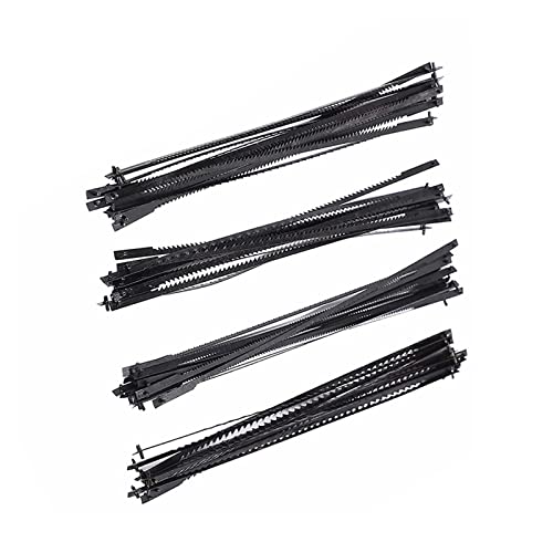 Präzise schneiden. 12 Stück 135 mm * 2,8 * 0,5 mm selbstgemachte, festgesteckte Dekupiersägeblätter TPI 10/15/18/24 for die Holzbearbeitung(24tpi) von EYRMQWJPC