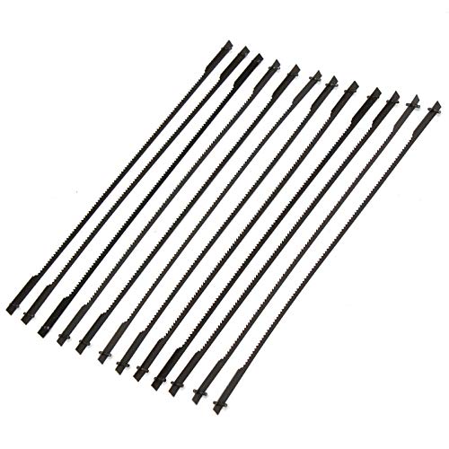 Schieben Säge. 12 Stück 127 mm Dekupiersägeblatt Zähne 10 15 18 24 Holzbearbeitung Elektrowerkzeug Zubehör Schwarz for Schneiden von Holz von EYRMQWJPC