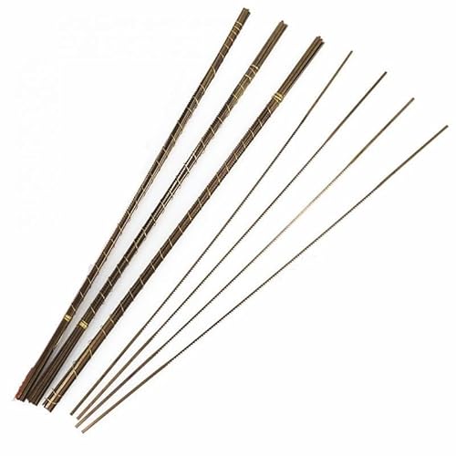 Schieben Säge. 12Pcs 130mm Schmuck Metall Schneiden Jig Klingen Holz Hand Handwerk Werkzeuge Juweliere Verarbeitung Sägeblatt Cutter(50) von EYRMQWJPC