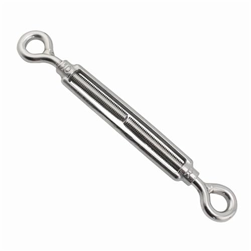 Seilspanner Seilspanner 304 Edelstahl 3 Stück M4 bis M14 mit Auge und Auge (M10) von EYRMQWJPC