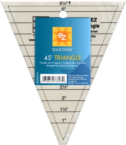 Simpli-EZ 8829421 Quilt-Lineal für 45-Grad-Dreieck von EZ Quilting