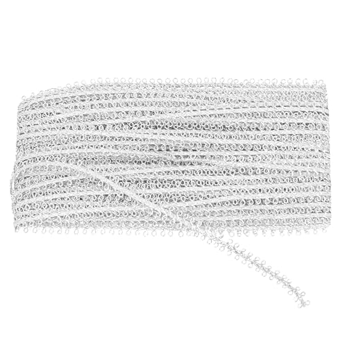 Gimp Braid Trim 22 Yards Gold und Silber Metallic Edge Woven Trim Vorhang Schonbezug Kostüm Dekoration Nähen DIY Handwerk, Stil 4 Gimp Braid Trim 22 Yards Gold und Silber Metallic Edge Woven Trim Vorhang Schonbezug Kostüm Dekoration Nähen DIY Handwerk, Stil 4 von EZ Trims