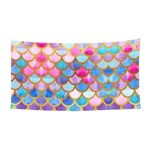 EZDLOWVBA Bunte Regenbogen-Flagge, 4 Ösen, Ösen an jeder Ecke, Polyester-Banner, lustige Flaggen, 90 x 180 cm EZDLOWVBA Bunte Regenbogen-Flagge, 4 Ösen, Ösen an jeder Ecke, Polyester-Banner, lustige Flaggen, 90 x 180 cm von EZDLOWVBA