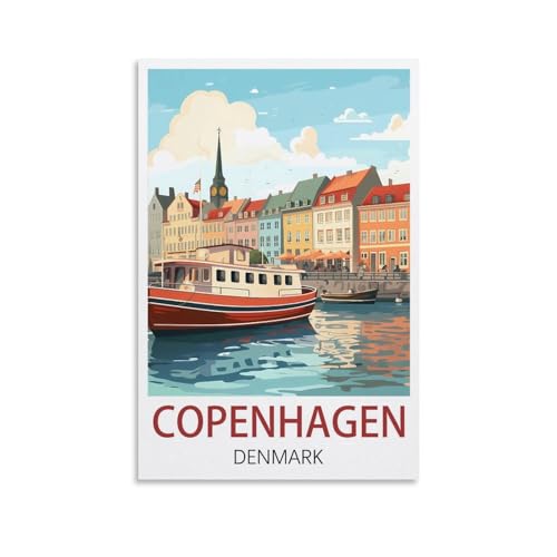 DIY-Ölgemälde-Set für Erwachsene und Kinder, Kopenhagen, Dänemark, Zahlen-Malset für Anfänger bis Fortgeschrittene, Sets enthalten Acrylfarben, Pinsel, 40 x 50 cm DIY-Ölgemälde-Set für Erwachsene und Kinder, Kopenhagen, Dänemark, Zahlen-Malset für Anfänger bis Fortgeschrittene, Sets enthalten Acrylfarben, Pinsel, 40 x 50 cm von EZMLFA