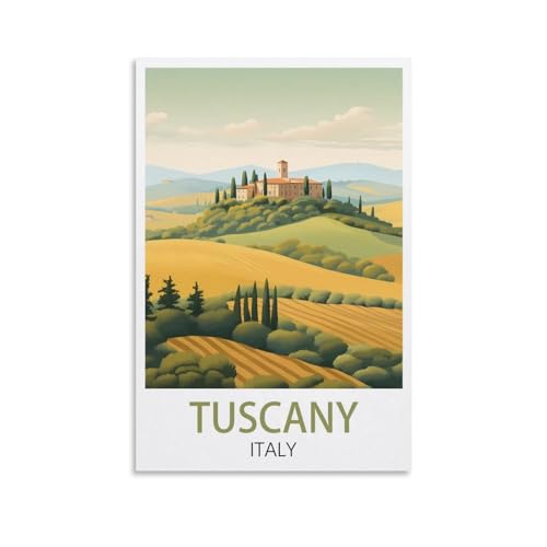 DIY-Ölgemälde-Set für Erwachsene und Kinder, Toskana, Italien, Zahlen-Malset für Anfänger bis Fortgeschrittene, Sets enthalten Acrylfarben, Pinsel, 40 x 50 cm DIY-Ölgemälde-Set für Erwachsene und Kinder, Toskana, Italien, Zahlen-Malset für Anfänger bis Fortgeschrittene, Sets enthalten Acrylfarben, Pinsel, 40 x 50 cm von EZMLFA
