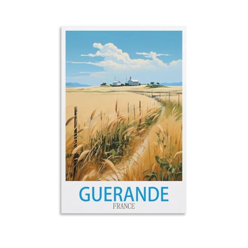 DIY-Ölgemälde-Sets für Erwachsene und Kinder, Guerande Frances, Zahlen-Malset für Anfänger bis Fortgeschrittene, Sets enthalten Acrylfarben, Pinsel, 30 x 40 cm DIY-Ölgemälde-Sets für Erwachsene und Kinder, Guerande Frances, Zahlen-Malset für Anfänger bis Fortgeschrittene, Sets enthalten Acrylfarben, Pinsel, 30 x 40 cm von EZMLFA