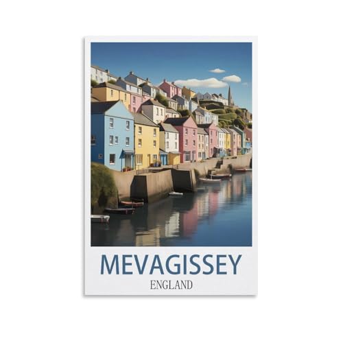 DIY-Ölgemälde-Sets für Erwachsene und Kinder, Mevagissey, England, Zahlen-Malset für Anfänger bis Fortgeschrittene, Sets enthalten Acrylfarben, Pinsel, 40 x 50 cm DIY-Ölgemälde-Sets für Erwachsene und Kinder, Mevagissey, England, Zahlen-Malset für Anfänger bis Fortgeschrittene, Sets enthalten Acrylfarben, Pinsel, 40 x 50 cm von EZMLFA