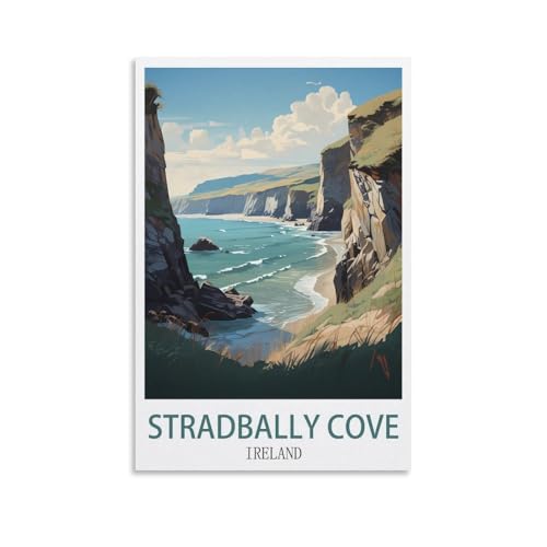 DIY-Ölgemälde-Sets für Erwachsene und Kinder, Stradbally Cove, Irland, Zahlen-Malset für Anfänger bis Fortgeschrittene, Sets enthalten Acrylfarben, Pinsel, 30 x 40 cm DIY-Ölgemälde-Sets für Erwachsene und Kinder, Stradbally Cove, Irland, Zahlen-Malset für Anfänger bis Fortgeschrittene, Sets enthalten Acrylfarben, Pinsel, 30 x 40 cm von EZMLFA
