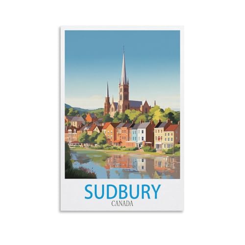 DIY-Ölgemälde-Sets für Erwachsene und Kinder, Sudbury Canadas Zahlen-Malset für Anfänger bis Fortgeschrittene, Sets enthalten Acrylfarben, Pinsel, 50 x 60 cm DIY-Ölgemälde-Sets für Erwachsene und Kinder, Sudbury Canadas Zahlen-Malset für Anfänger bis Fortgeschrittene, Sets enthalten Acrylfarben, Pinsel, 50 x 60 cm von EZMLFA