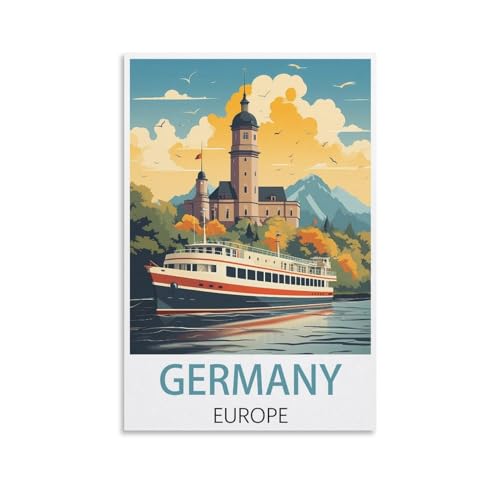 DIY rahmenloses Malen-nach-Zahlen-Set, Deutschland, Europa, mit Pinsel und Acrylfarben-Set, Thema, digitales Wandbild für Zuhause, 50 x 60 cm DIY rahmenloses Malen-nach-Zahlen-Set, Deutschland, Europa, mit Pinsel und Acrylfarben-Set, Thema, digitales Wandbild für Zuhause, 50 x 60 cm von EZMLFA