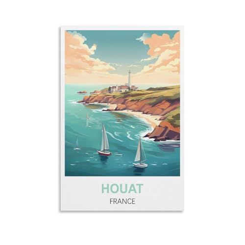 EZMLFA DIY-Ölgemälde-Set für Erwachsene und Kinder, Houat France, Zahlen-Malset für Anfänger und Fortgeschrittene, Sets enthalten Acrylfarben und Pinsel, 50 x 60 cm EZMLFA DIY-Ölgemälde-Set für Erwachsene und Kinder, Houat France, Zahlen-Malset für Anfänger und Fortgeschrittene, Sets enthalten Acrylfarben und Pinsel, 50 x 60 cm von EZMLFA