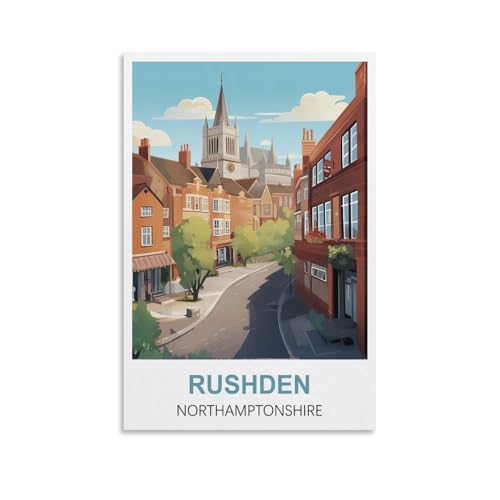 EZMLFA DIY-Ölgemälde-Sets für Erwachsene und Kinder, Rushden, Northamptonshire, Zahlen-Malset für Anfänger und Fortgeschrittene, Sets enthalten Acrylfarben und Pinsel, 30 x 40 cm EZMLFA DIY-Ölgemälde-Sets für Erwachsene und Kinder, Rushden, Northamptonshire, Zahlen-Malset für Anfänger und Fortgeschrittene, Sets enthalten Acrylfarben und Pinsel, 30 x 40 cm von EZMLFA