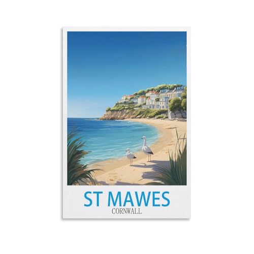 EZMLFA Malen nach Zahlen, St. Mawes Cornwalls, DIY-Malen nach Zahlen-Kits, Ölfarbe, Zeichnung, Leinwand, Heimdekoration, Geschenk, 20 x 30 cm EZMLFA Malen nach Zahlen, St. Mawes Cornwalls, DIY-Malen nach Zahlen-Kits, Ölfarbe, Zeichnung, Leinwand, Heimdekoration, Geschenk, 20 x 30 cm von EZMLFA