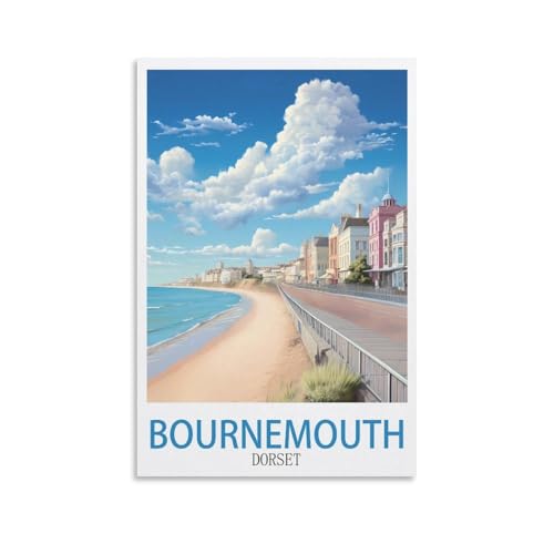 EZMLFA Malen nach Zahlen für Erwachsene, Bournemouth, Dorset, digitales DIY-Gemälde für Anfänger, Wanddekoration, Zeichnen, Geschenk, 20 x 30 cm EZMLFA Malen nach Zahlen für Erwachsene, Bournemouth, Dorset, digitales DIY-Gemälde für Anfänger, Wanddekoration, Zeichnen, Geschenk, 20 x 30 cm von EZMLFA