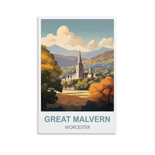 EZMLFA Malen nach Zahlen für Erwachsene, Great Malvern Worcester, digitales DIY-Gemälde für Anfänger, Wanddekoration, Zeichnen, Geschenk, 50 x 60 cm EZMLFA Malen nach Zahlen für Erwachsene, Great Malvern Worcester, digitales DIY-Gemälde für Anfänger, Wanddekoration, Zeichnen, Geschenk, 50 x 60 cm von EZMLFA