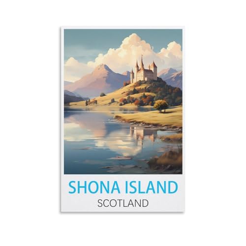 EZMLFA Malen nach Zahlen für Erwachsene, Landschaft, Shona Island, Schottland, DIY-Ölgemälde-Set, Malen nach Zahlen, Zeichnen auf Leinwand, Kunst, Heimdekoration, Geschenke, 30 x 40 cm EZMLFA Malen nach Zahlen für Erwachsene, Landschaft, Shona Island, Schottland, DIY-Ölgemälde-Set, Malen nach Zahlen, Zeichnen auf Leinwand, Kunst, Heimdekoration, Geschenke, 30 x 40 cm von EZMLFA