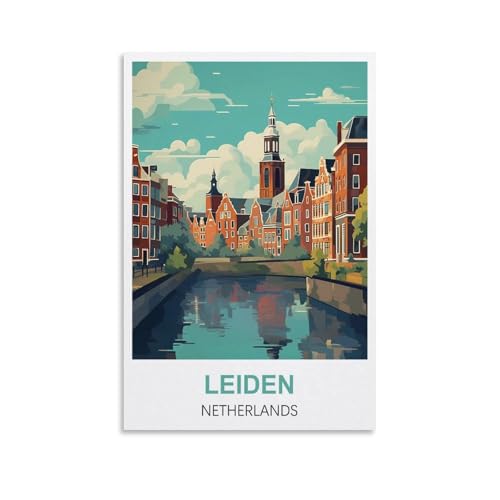 EZMLFA Malen nach Zahlen für Erwachsene, Leiden, Niederlande, DIY, digitales Gemälde für Anfänger, Wanddekoration, Zeichnen, Geschenk, 30 x 40 cm EZMLFA Malen nach Zahlen für Erwachsene, Leiden, Niederlande, DIY, digitales Gemälde für Anfänger, Wanddekoration, Zeichnen, Geschenk, 30 x 40 cm von EZMLFA