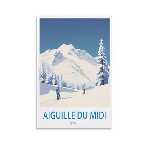 EZMLFA Malen nach Zahlen für erwachsene Mädchen, Aiguille Du Midi Frances Ski, einfaches Malen nach Zahlen für Anfänger, Basteln für Zuhause, Wanddekoration, Zeichnen, 40 x 50 cm EZMLFA Malen nach Zahlen für erwachsene Mädchen, Aiguille Du Midi Frances Ski, einfaches Malen nach Zahlen für Anfänger, Basteln für Zuhause, Wanddekoration, Zeichnen, 40 x 50 cm von EZMLFA